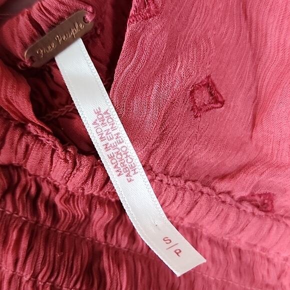 Free People Della Sole Beaded Embroidered Small Mini Dress - Picture 7 of 15